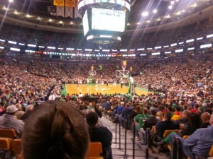 Celtics Game at TD Garden